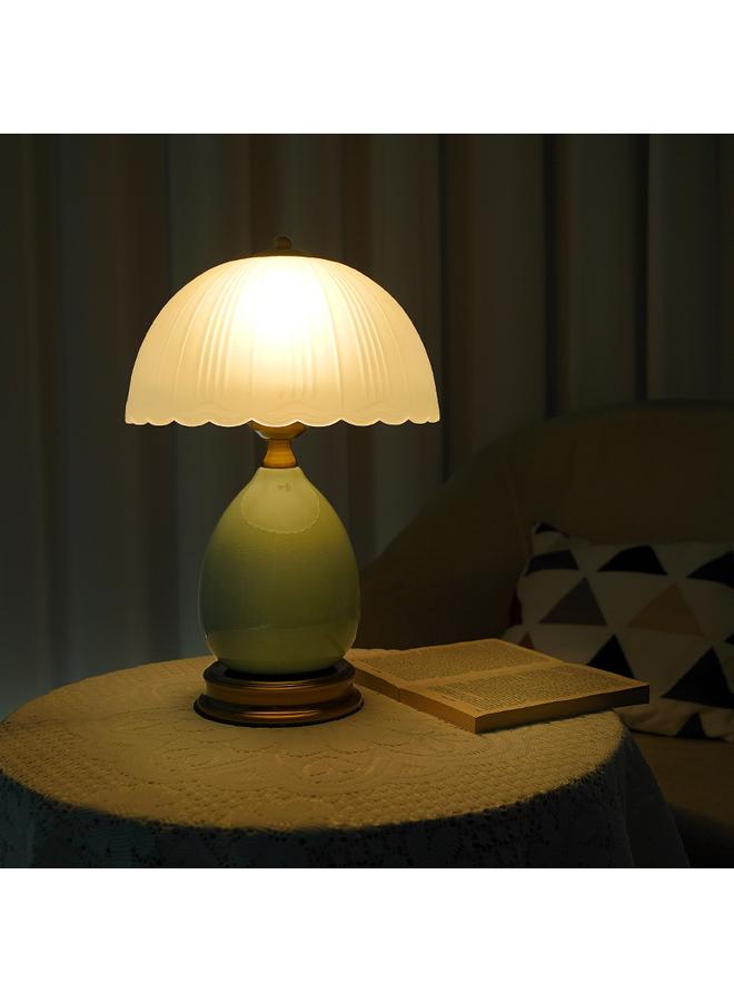 Bluejw Nordic Retro Ice Cracking Table Lamp Advanced Bedroom Bedside Lamp Dormitory Desk Study American Style Table Lamp Light Luxury Creative - Image 4