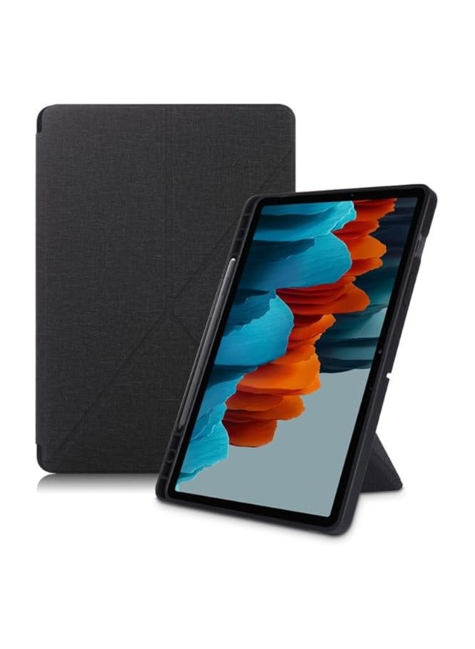عام غطاء متوافق مع Samsung Galaxy Tab S10 Plus/Tab S10+ بحجم 12.4 بوصة (2024)، حالة بحامل للقلم، غطاء مطوِّر بميزة النوم والاستيقاظ الذكية - Image 1