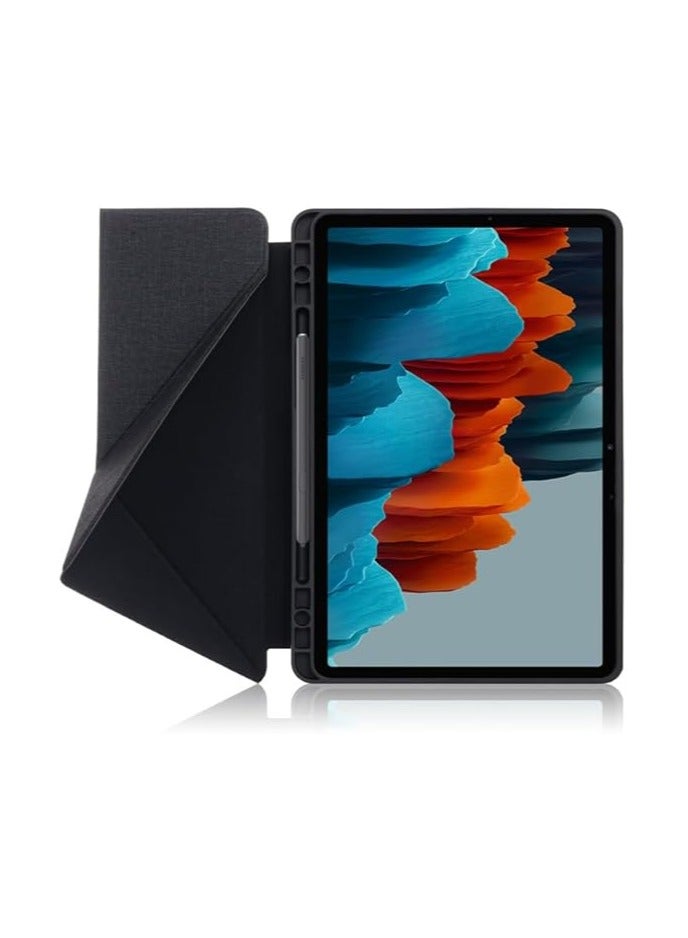 عام غطاء متوافق مع Samsung Galaxy Tab S10 Plus/Tab S10+ بحجم 12.4 بوصة (2024)، حالة بحامل للقلم، غطاء مطوِّر بميزة النوم والاستيقاظ الذكية - Image 3