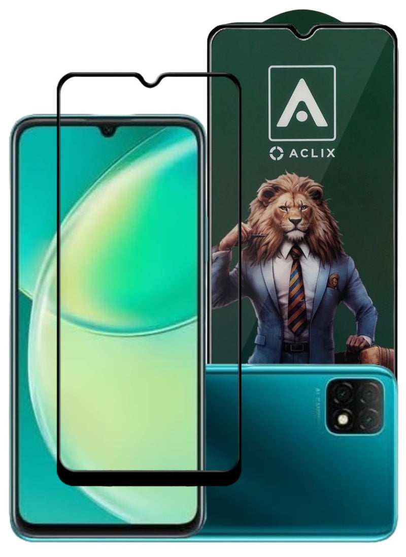 ACLIX Antistatic ESD Dustproof Premium Quality High Definition Tempered Glass Screen Protector Designed For Huawei nova Y60 - Image 1