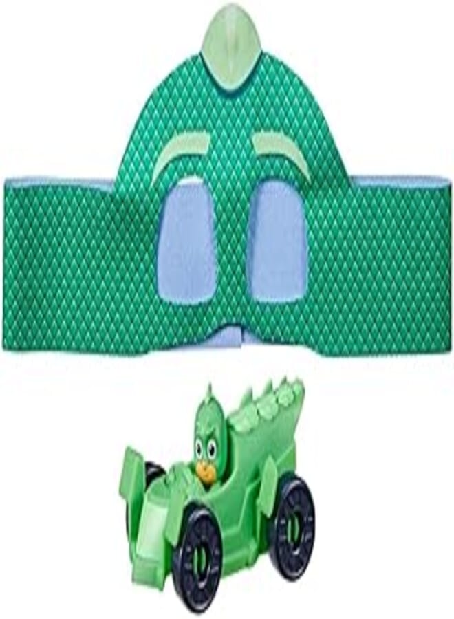 PJ Masks Hero Car and Mask Set - Gekko