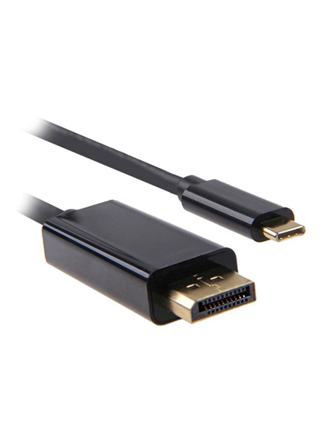 NIBEMINENT HDTV To USB 3.1 Type C Cable Black