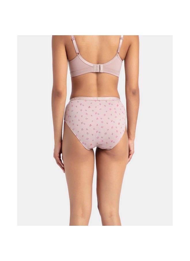 JOCKEY - Jockey Women's High Coverage Super Combed Cotton Mid Waist Hipster with Stay Fresh Properties (Colors & Prints May Vary_Pack of 3)_Style_1523_Dark Prints_XXL - Image 1