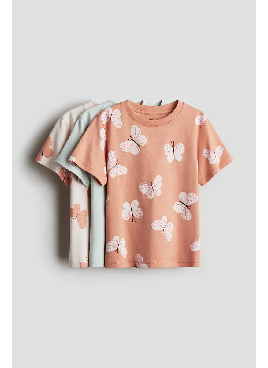اتش اند ام 3-Pack Printed Jersey Tops