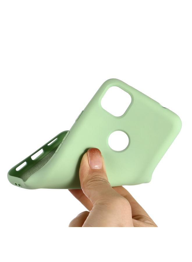 Zaboon Case For Google Pixel 4a Pure Color Liquid Silicone Shockproof Full Coverage Case - Image 4