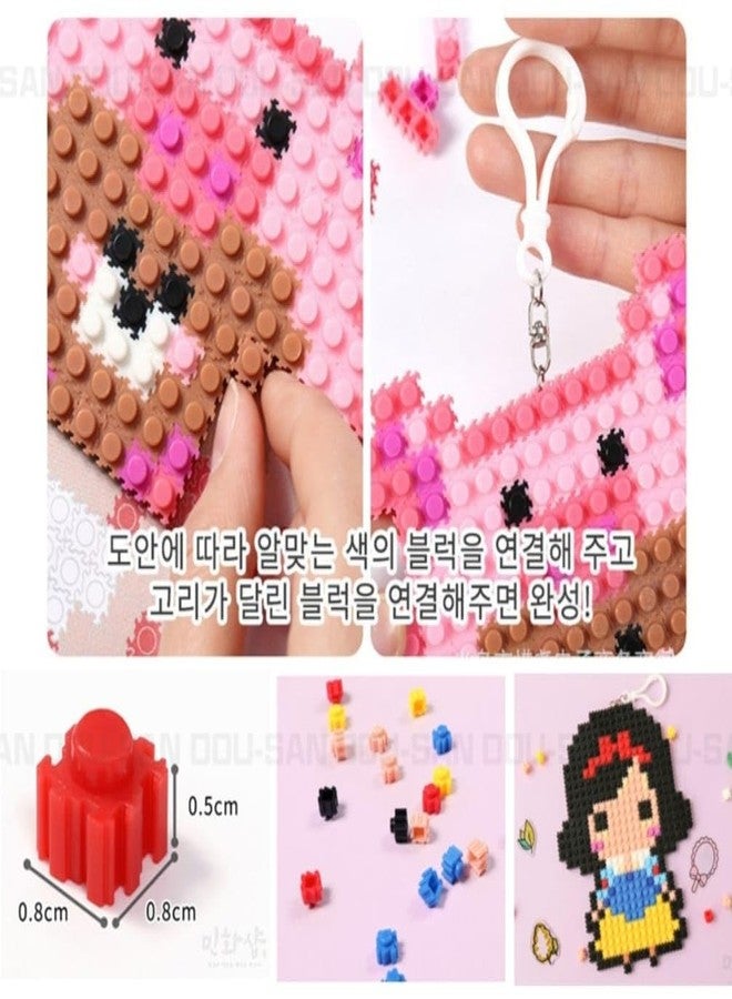 AMANVANI AMANVNAI Le-ggo Beads Kit for Kids (Pack of 2) | DIY Craft Making Kit | Return Gifts for Children | Other Kids Crafts | Colorful Le-ggo Beads Set | Creative Puzzle Toys | Age 4-10 Years - Image 5