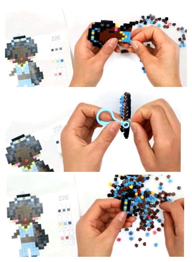 AMANVANI AMANVNAI Le-ggo Beads Kit for Kids (Pack of 2) | DIY Craft Making Kit | Return Gifts for Children | Other Kids Crafts | Colorful Le-ggo Beads Set | Creative Puzzle Toys | Age 4-10 Years - Image 4