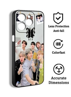 Phone Case Cover BTS Band South Korea Tecno Spark Go 2024 LLF03 With Print