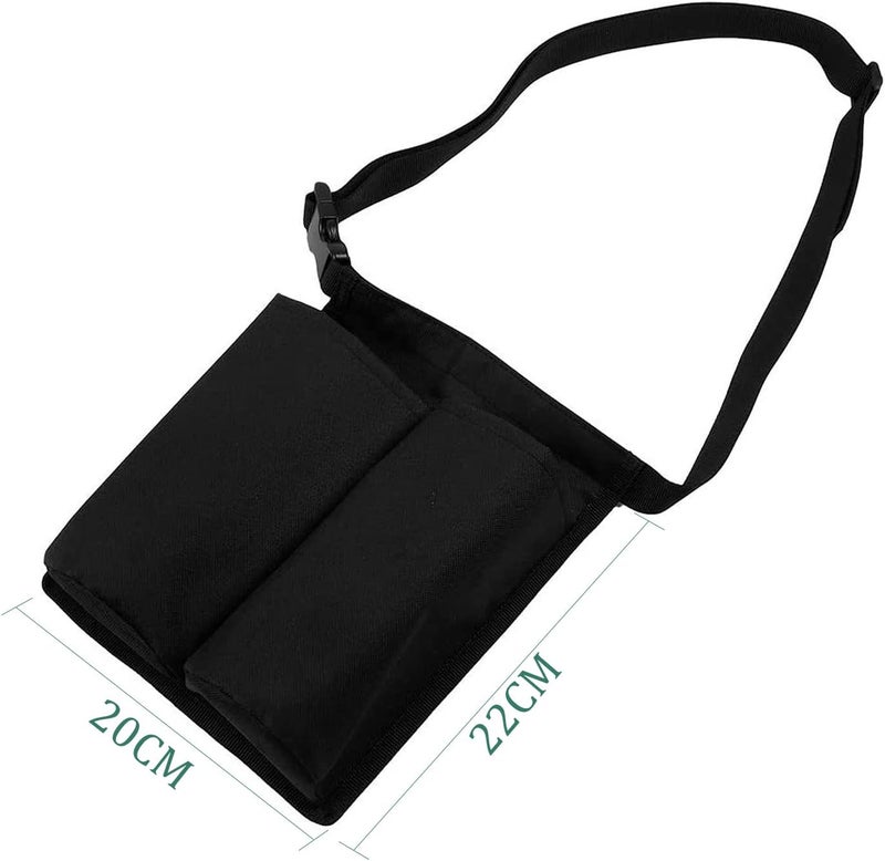 Pacify Massage Holster 2 Pocket Adjustable Massage Lotion Oil Holster Bottle Bag for Therapist - Image 5