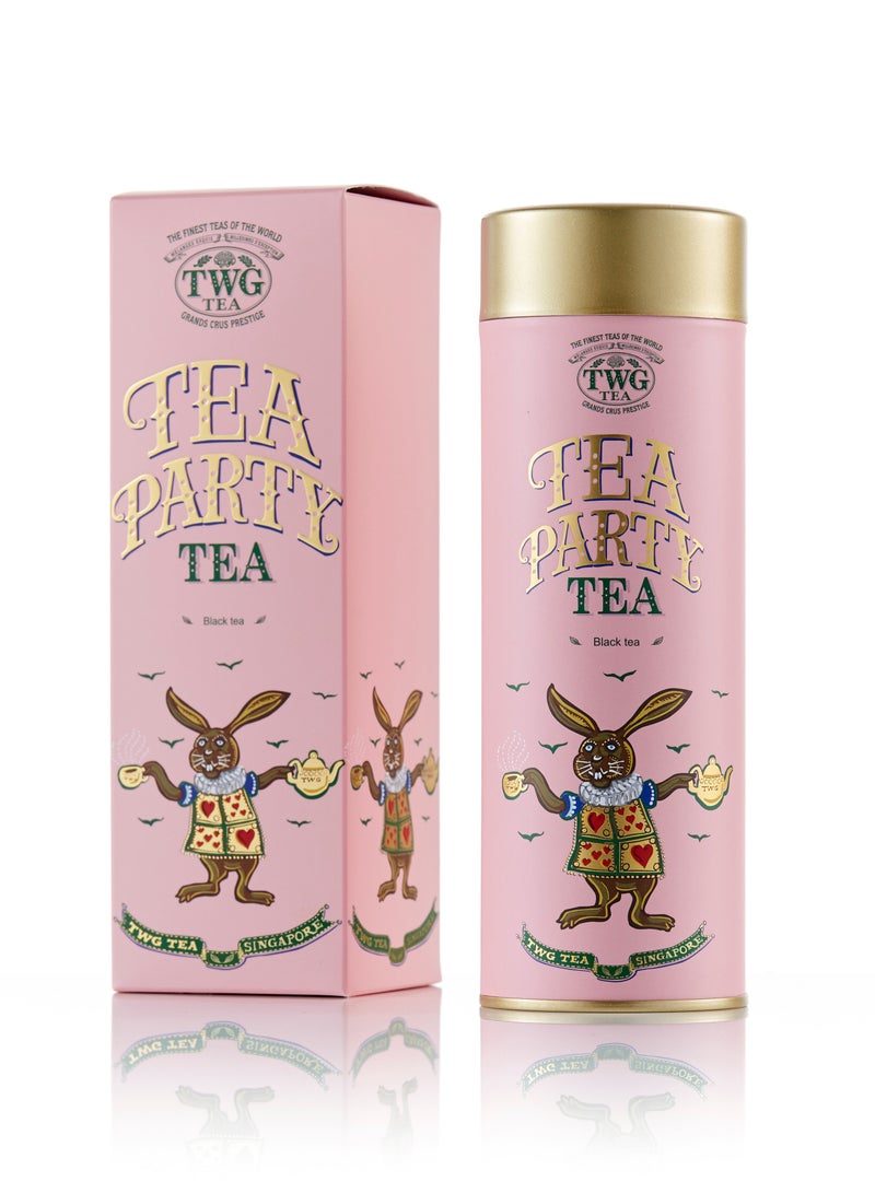 TWG Tea Tea Party | Loose Leaf Black Tea Blend in Haute Couture Tea Tin Gift, 100g - Image 1
