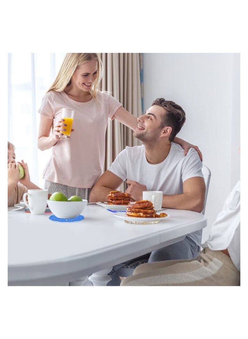 KASTWAVE 3 قطع قالب صينية كريستال من الراتنج، قالب صينية مانديلا من الراتنج، قوالب سيليكون لتزيين المنزل مجموعة قوالب صينية من الراتنج - Image 4