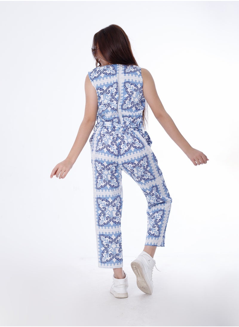 BEBO - Girls Summer Jumpsuit - Image 1