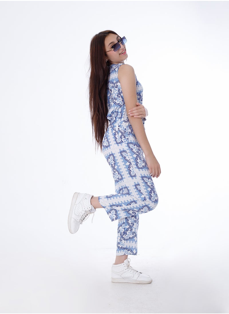 BEBO - Girls Summer Jumpsuit - Image 1