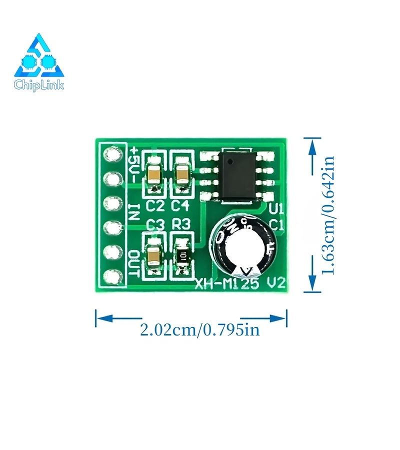 Mini XH M125 XPT8871 Mono Stereo Lithium Battery Power Amplifier Module Board Audio Output Input 6W Sing Machine Module 3V 5V 5W 10pcs - Image 4
