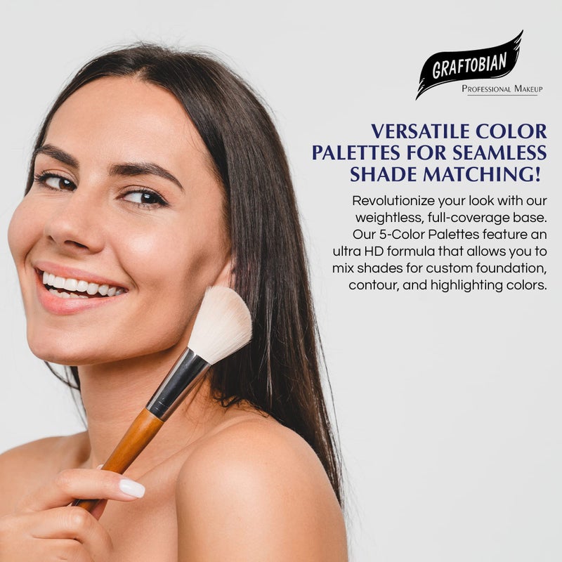 Graftobian HD Lip Palette, Red Lip Palette - Image 3