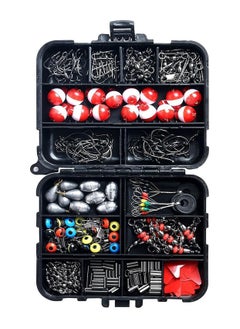 ELIKLIV Saudi Arabia's best-selling fishing essentials set: 263 accessories + multi-functional pliers + corrosion-resistant box, to meet the needs of different waters, enjoy fishing, explore the beauty of nature, and achieve the perfect combination of multi-functional accessories and durable boxes  - Image 2