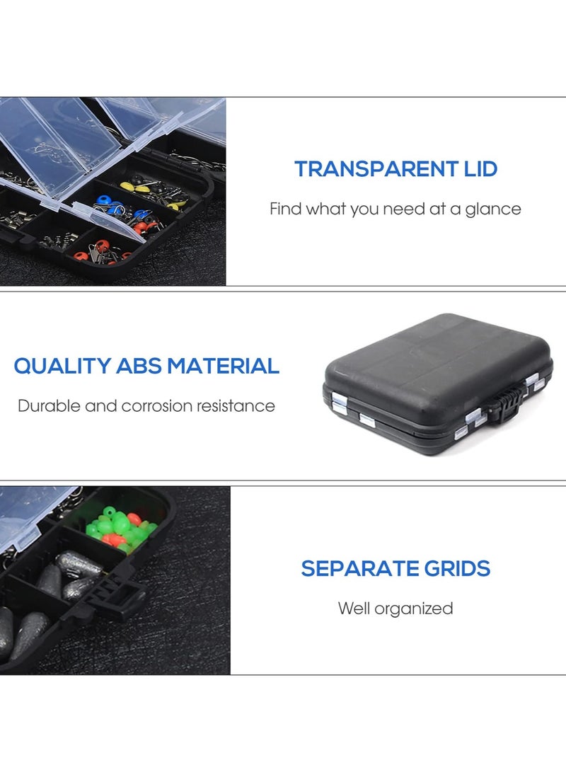 Saudi Arabia's best-selling fishing essentials set: 263 accessories + multi-functional pliers + corrosion-resistant box, to meet the needs of different waters, enjoy fishing, explore the beauty of nature, and achieve the perfect combination of multi-functional accessories and durable boxes