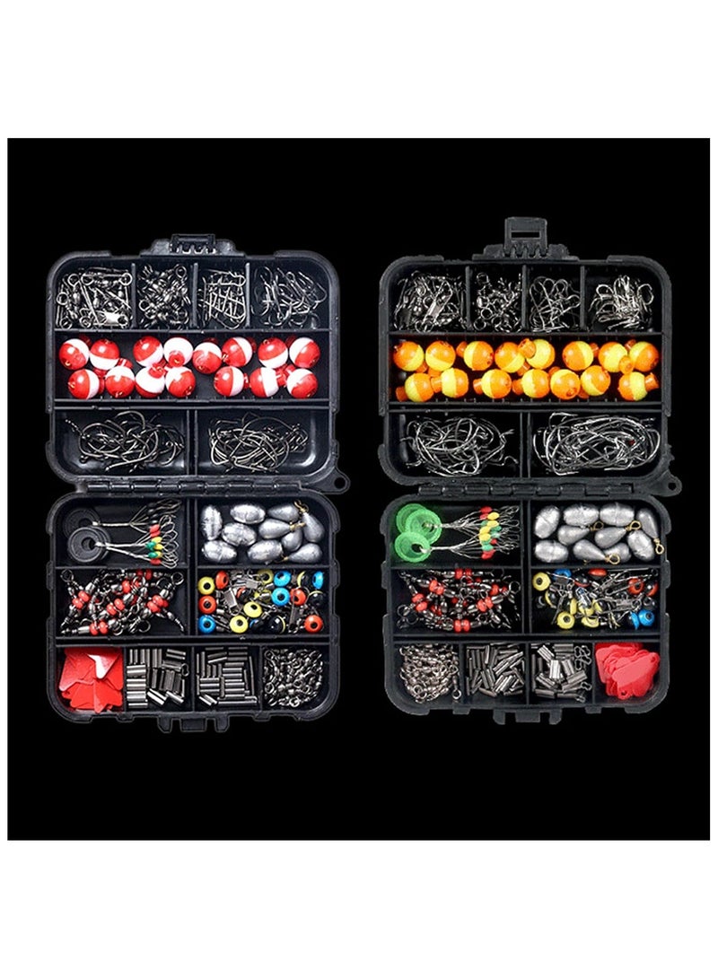 Saudi Arabia's best-selling fishing essentials set: 263 accessories + multi-functional pliers + corrosion-resistant box, to meet the needs of different waters, enjoy fishing, explore the beauty of nature, and achieve the perfect combination of multi-functional accessories and durable boxes