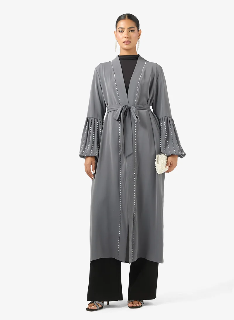Khizana  Abaya With Puff Sleeves for Women | Best Price UAE