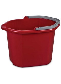 Sterilite Durable Construction BPA-Free Dual Spout Pail Red 16 Quart 11215806  - Image 1