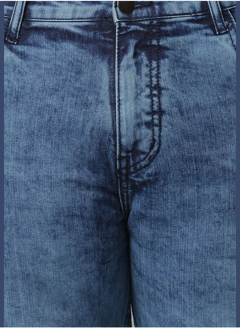 Instafab Plus Jeans with Side Stripes