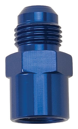 Edelbrock 640820 Adapter Fitting M14 X 15 Female ORing Port To 6 Flare Fits Gm Sending Unit - Image 1