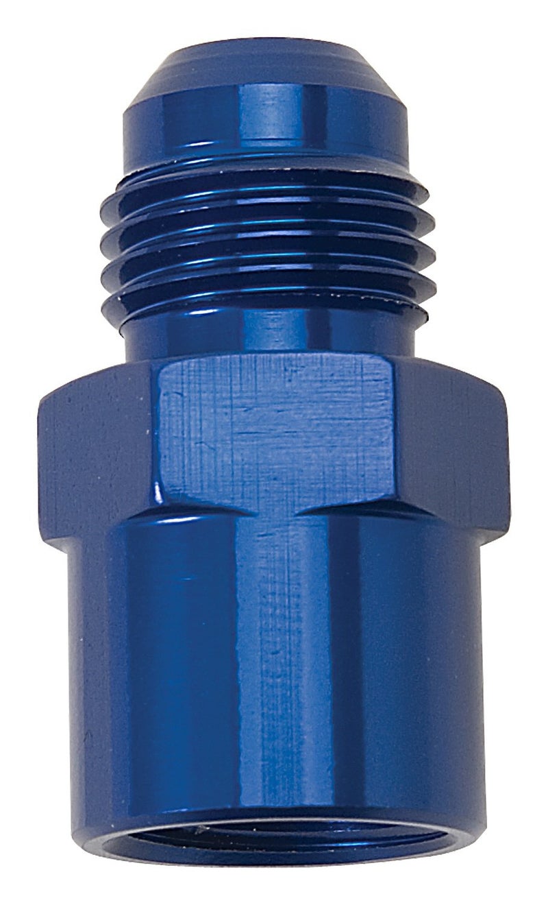 Edelbrock 640820 Adapter Fitting M14 X 15 Female ORing Port To 6 Flare Fits Gm Sending Unit - Image 2