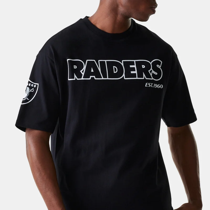 NEW ERA Men's NFL Las Vegas Raiders Heritage T-Shirt