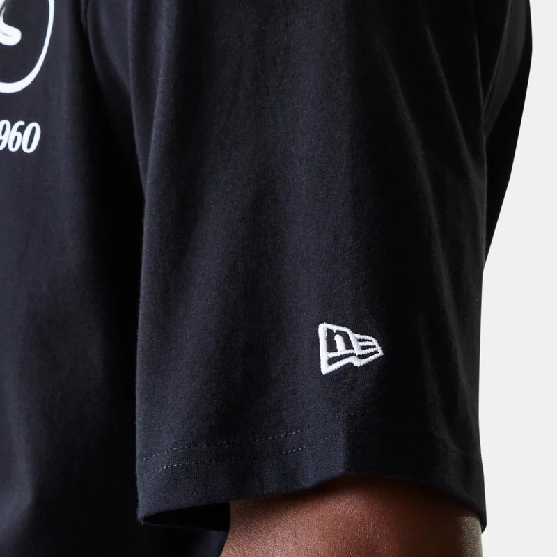 NEW ERA Black Men's NFL Las Vegas Raiders Heritage T-Shirt for Men | Best Price UAE