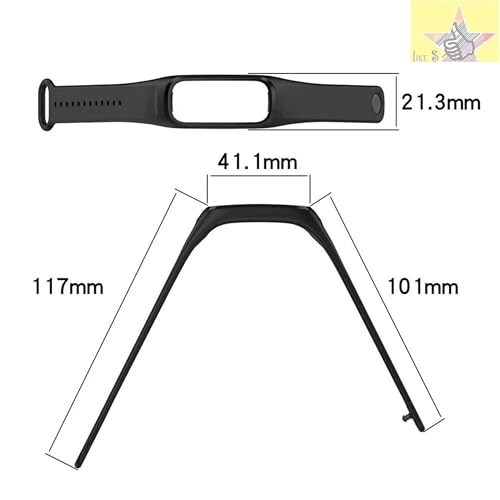 Like Star Oneplus Silicone Adjustable Strap with Oneplus Smart Band Power Sharing Fast Charger 2 pin (Device Not Included) - Image 3