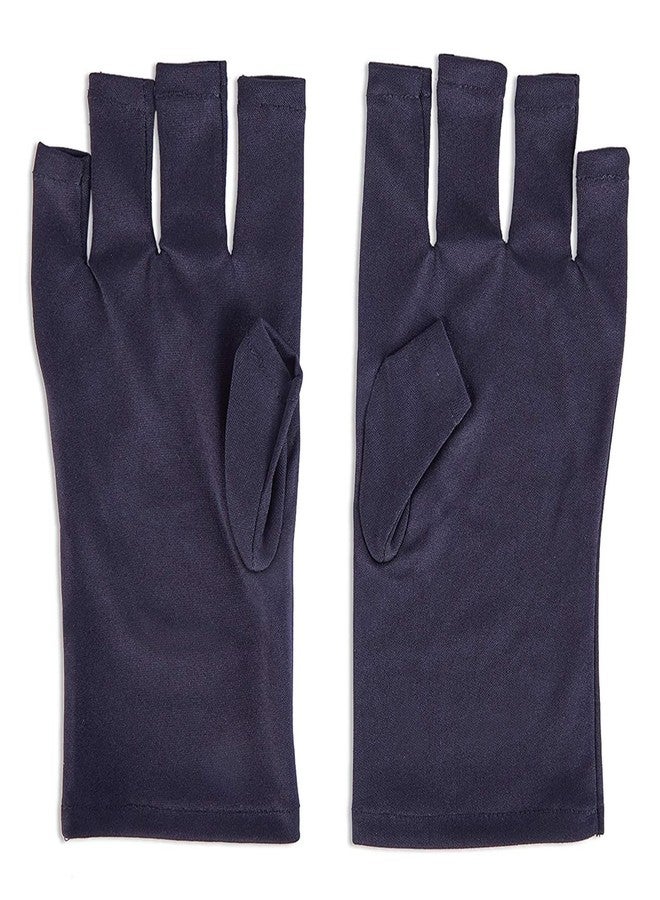 Glamlily Fingerless UV Light Gloves for Gel Manicures, Sun Protection (2 Colors, 2 Pairs) - UV Gloves for Gel Manicures - Image 3