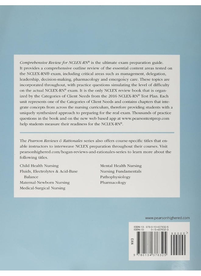 null - Pearson Reviews & Rationales: Comprehensive Review for NCLEX-RN - Image 1