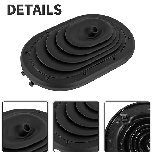 SYOWADA 52060069Ac Manual Transmission Gear Shifter Boot Cover Replacement for Jeep Wrangler 3.8L 2007 2008 2009 2010 - Image 2