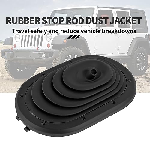 SYOWADA 52060069Ac Manual Transmission Gear Shifter Boot Cover Replacement for Jeep Wrangler 3.8L 2007 2008 2009 2010 - Image 5