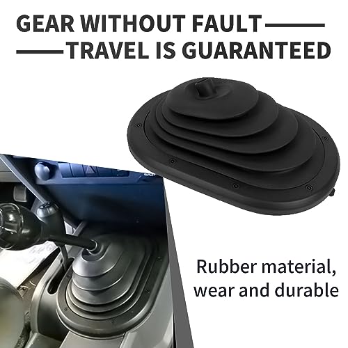 SYOWADA 52060069Ac Manual Transmission Gear Shifter Boot Cover Replacement for Jeep Wrangler 3.8L 2007 2008 2009 2010 - Image 3