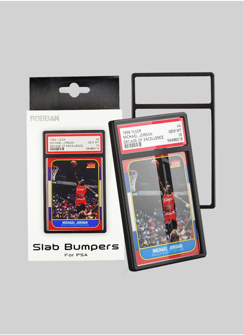 ROBBAN - For PSA Graded Card, black silicone shell Anti-collision Psa card holder - Image 1