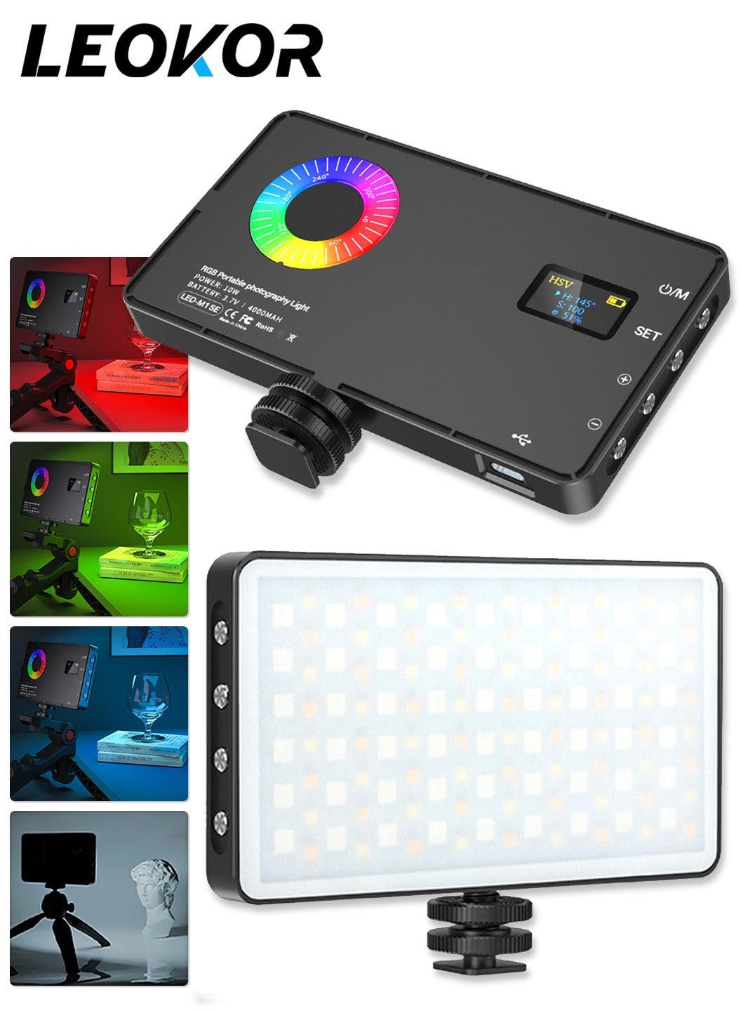 ليوكور Leokor Rgb Video Light