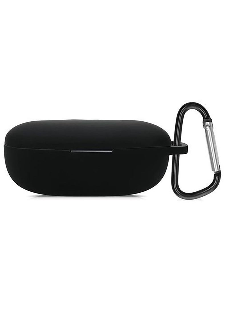 (anker Life P2 Mini) Pod Pocket Silicone Cover With Keychain - Black - Image 1