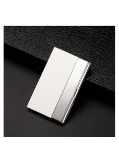 Excefore Business Card Holder Case, Fashion ID Holder Professional PU Leather Business Card Carrier, Wallet Credit Card ID Case for Men & Women Best Gift, 2 PCS  - Image 4