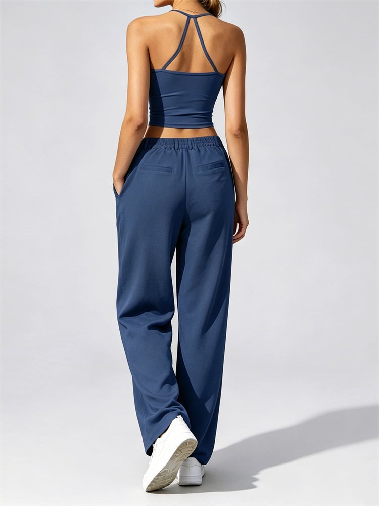 Women Tracksuits Sport Set 2PCS Casual Outfits Fitness Workout Clothes Athletic wear - Image 3