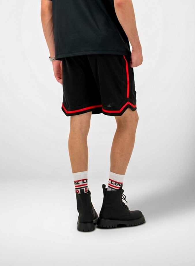 LOUKLAD Louk•Lad | Black Athletic Shorts | L•L Studios  Collection - Image 2