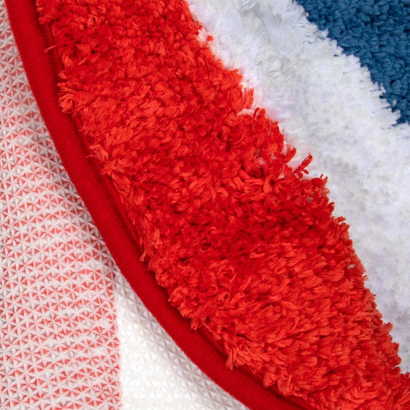 Jay Franco Marvel Avengers Shields Tufted Rug Tufted Polyester Bath Rug, Kids Bath (Official Marvel Product) - Image 3