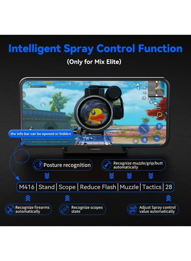 Gaming Mouse and Keyboard Combo Pack, 4 in 1 Mobile Gaming Keyboard and Mouse Converter Custom Key Setup Latency Free only for Android(Not for IOS) - Image 4