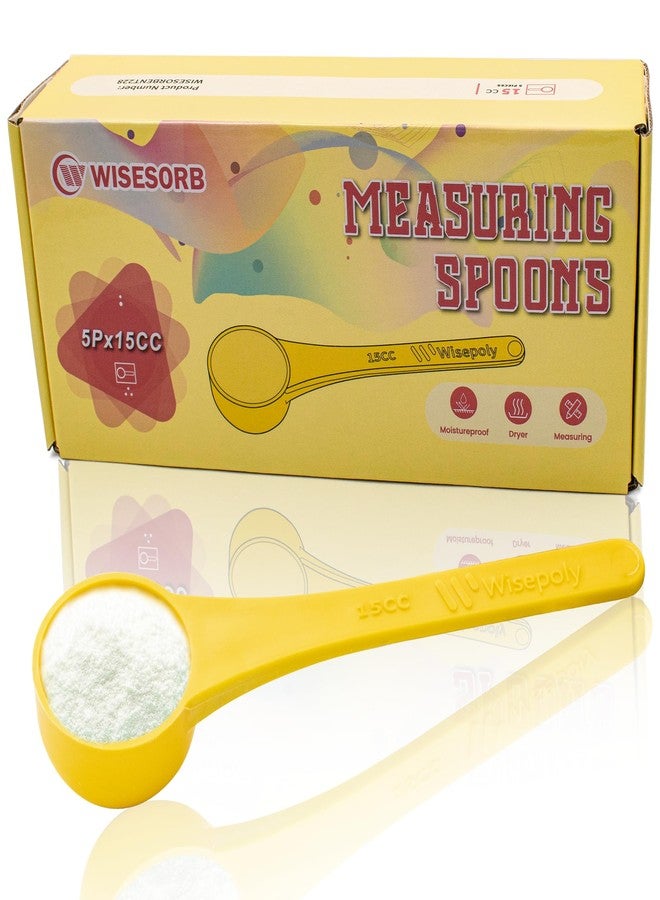 Wisesorb 5Pcs 15CC Spoons, Powder Measuring Spoon with Drying, Milk Powder Spoon，Protein Powder Scoop - Image 1