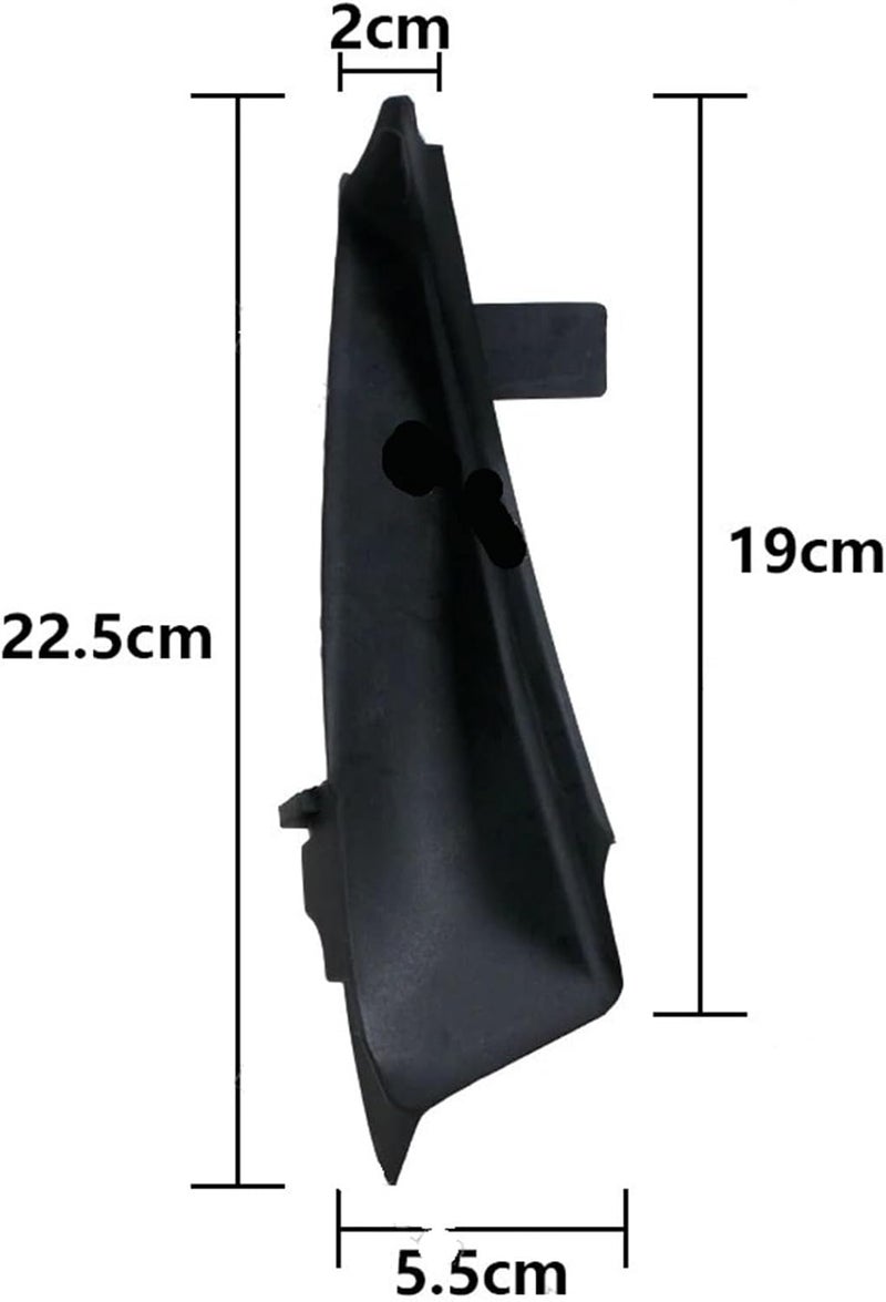 Wivplex Windshield Wiper Water Deflector Plate for Renault Koleos - Image 2