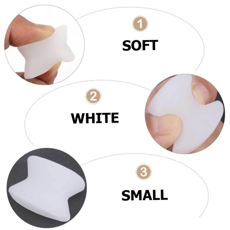 Large Size Toe Separators Bunion Relief Foot Corrector Toe Stretcher For Women Feet Care Tool 5 Pairs - Image 3
