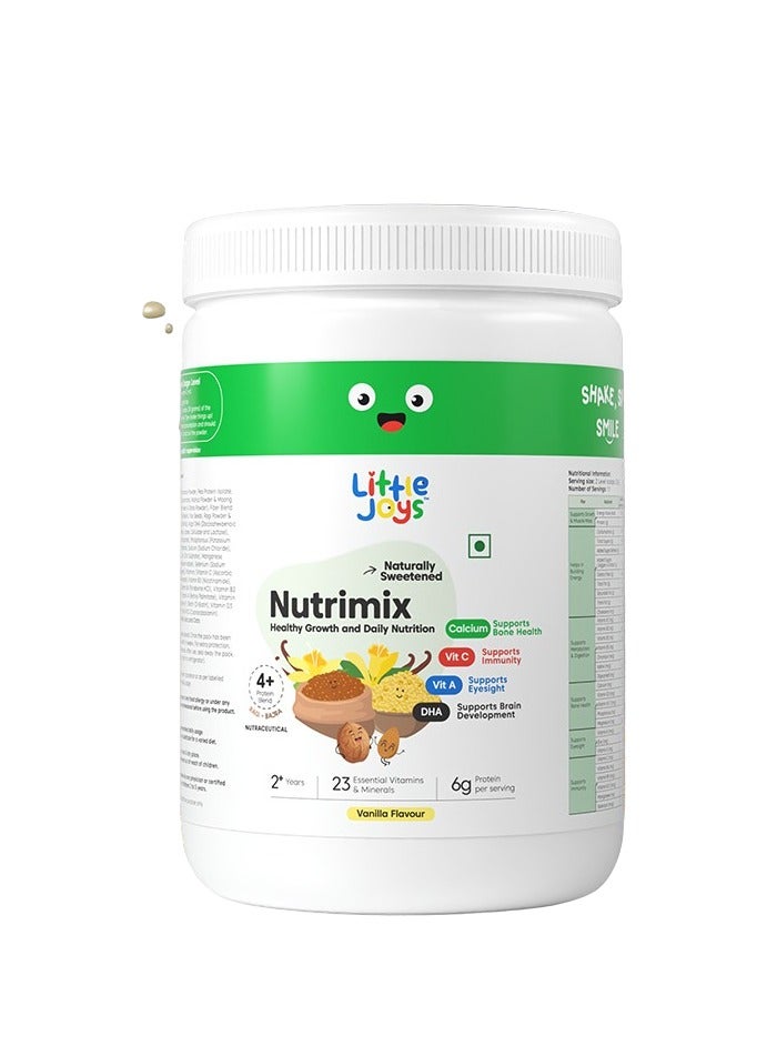 Little Joys Nutrimix Nutrition Powder  2-6 Years Vanilla Flavour 350g - Image 1