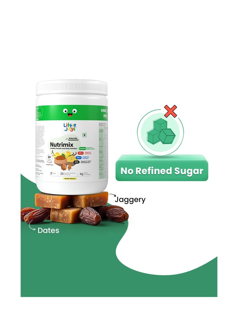 Little Joys Nutrimix Nutrition Powder  2-6 Years Vanilla Flavour 350g - Image 2