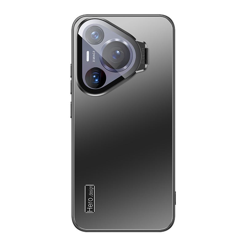 Fulcrum Case For Huawei Pura70Pro Phone Case Pura70Ultra Lens Full Coverage Drop-Resistant Bracket Soft Case - Image 1
