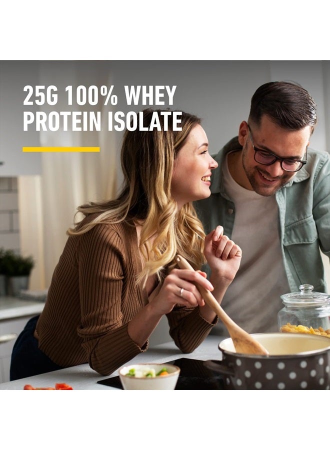 Isopure Protein Powder, Zero Carb Whey Isolate with Vitamin C & Zinc for Immune Support, 25g Protein, Keto Friendly, Banana Cream, 44 Servings, 3 Pounds (Packaging May Vary) - Image 4